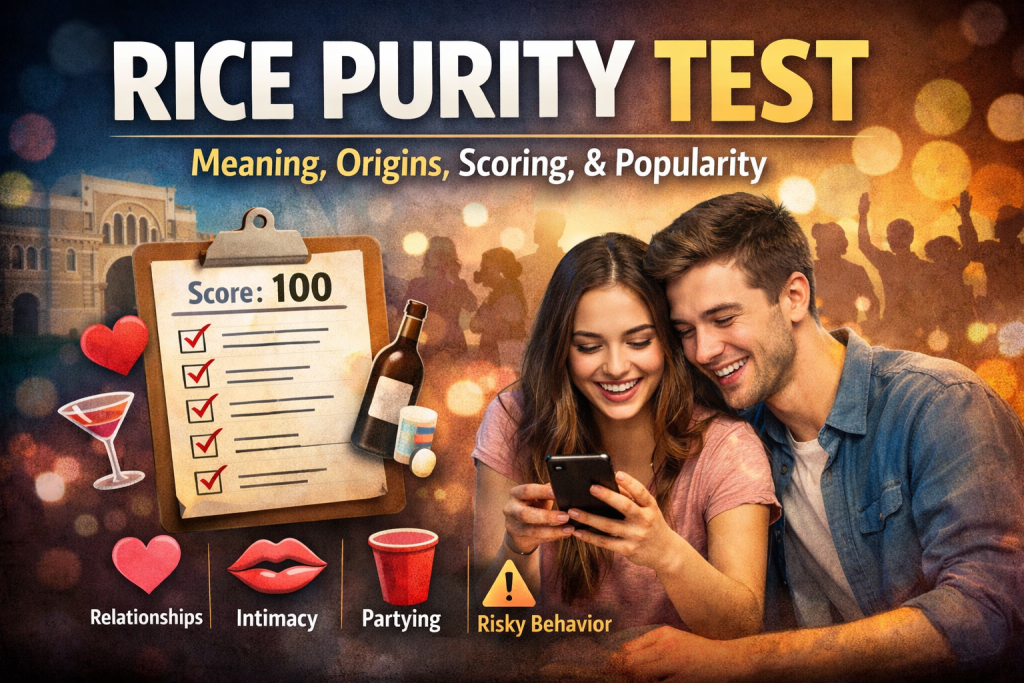 Rice Purity Test