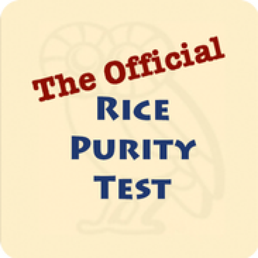 Rice Purity Test